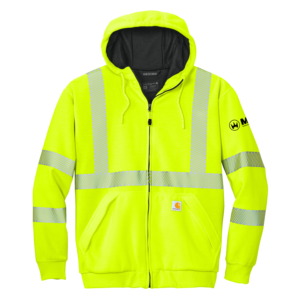 Carhartt ANSO 107 Class 3 Lined Full-Zip Unisex Hoodie