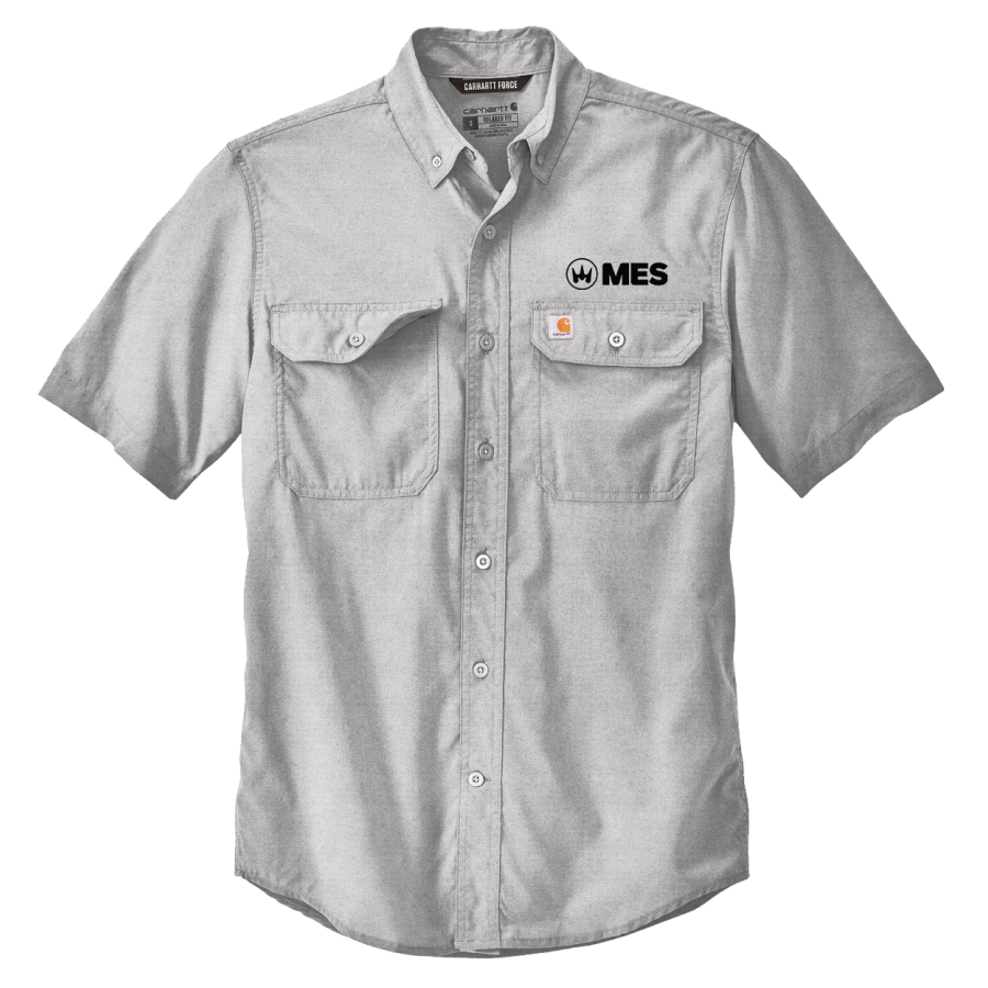 Carhartt Force Sun Defender Chambray Relaxed Button Up - Image 4