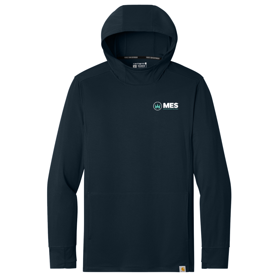 Carhartt Force Sun Defender LS Hoodie - Image 2